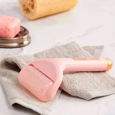 Rodillo Facial Ice Roller de Crioterapia con Gel Refrigerante Reutilizable