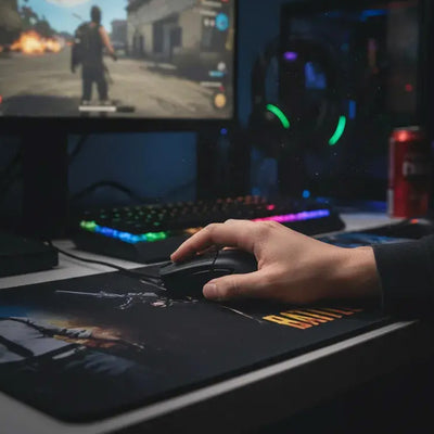 Pad Mouse Gamer 80x30 cm Antideslizante