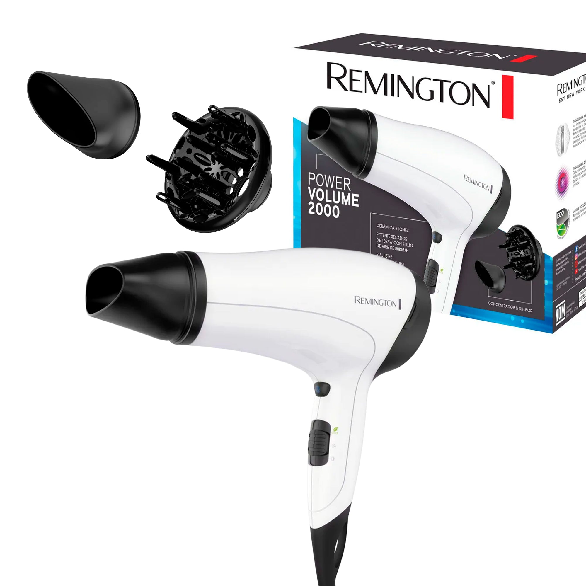 Secador de Cabello Remington D3015 - Tienvir