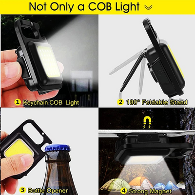 Mini Linterna Clip Led Recargable - Tienvir