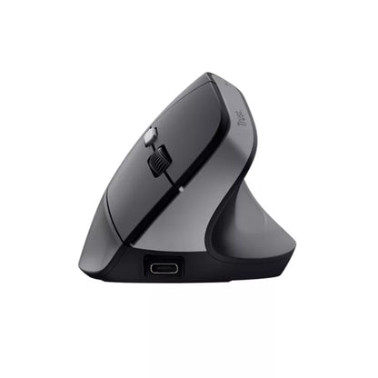 Trust Bayo – Mouse Ergonómico Inalámbrico Recargable • 800-2400 DPI