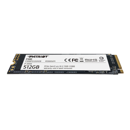 Memoria SSD PATRIOT P300 NVMe PCIe 3.0 x 4 M.2