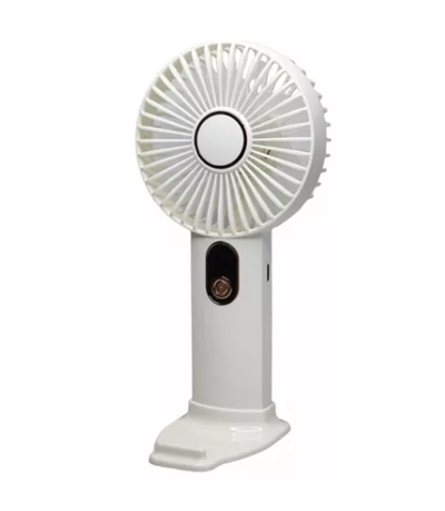 Ventilador portátil USB recargable, 5 velocidades y batería de larga duración para mano. - Tienvir