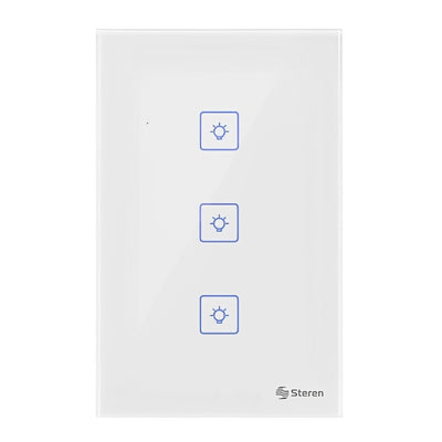 Switch Interruptor Inteligente Triple Shome 113 - Tienvir