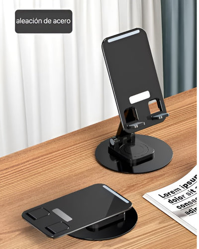 Soporte Universal Plegable Rotación 360° Portable Android Apple - Tienvir