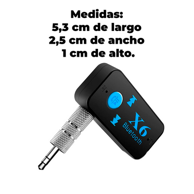 Adaptador Bluetooth para Carro Radio Jack 3.5mm - Tienvir