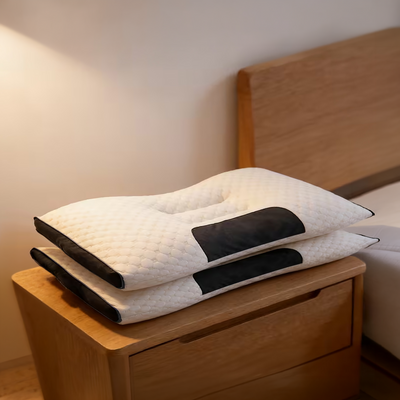 Almohada Básica Delgada (Bajita) Suave y Cómoda Ideal para Dormir sin Altura ni Volumen - Tienvir