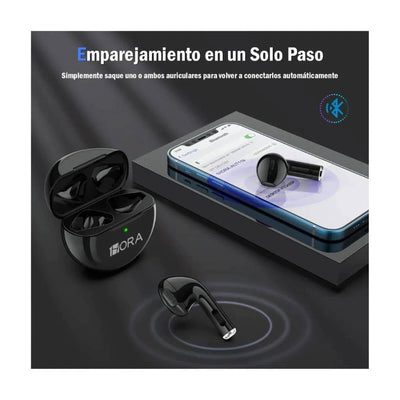Audífonos In-ear Bluetooth Auriculares 1Hora AUT119 - Tienvir