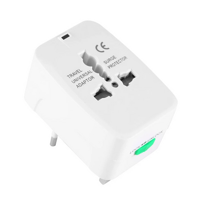 Adaptador Universal Enchufe Viajero Convertidor Toma Corriente - Tienvir