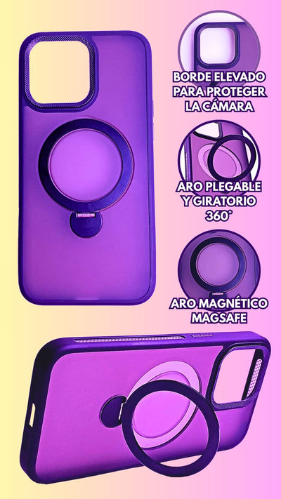 Carcasa Estuche Case para Iphone Magsafe Giratorio - Tienvir