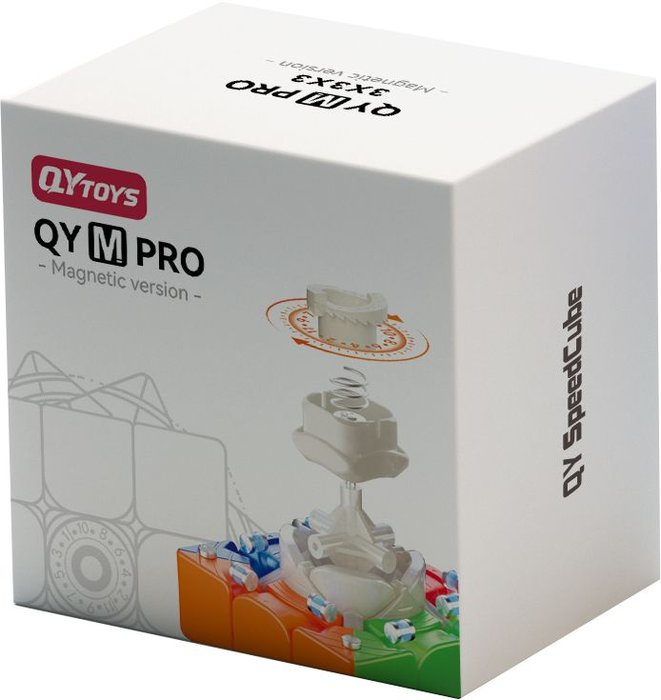 Cubo Rubik 3x3 Magnetico Qiyi M PRO Stickers
