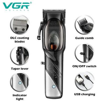 MAQUINA CORTAR PELO PROFESIONAL VGR V-002 - Tienvir