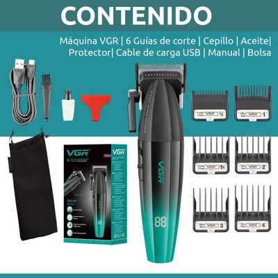 MAQUINA CORTAR PELO PROFESIONAL VGR V-003 - Tienvir
