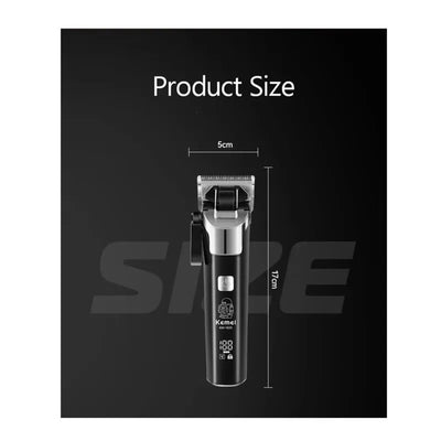 Maquina Rasuradora profesional para Hombres pantalla Digital recargable  Kemei KM-1833 - Tienvir