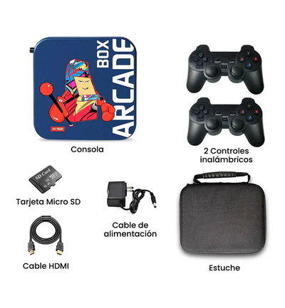 CONSOLA RETRO MYMOBILE BOX ARCADE - Tienvir