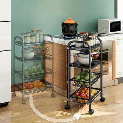 Organizador Estante Rectangular Multiusos Metálico