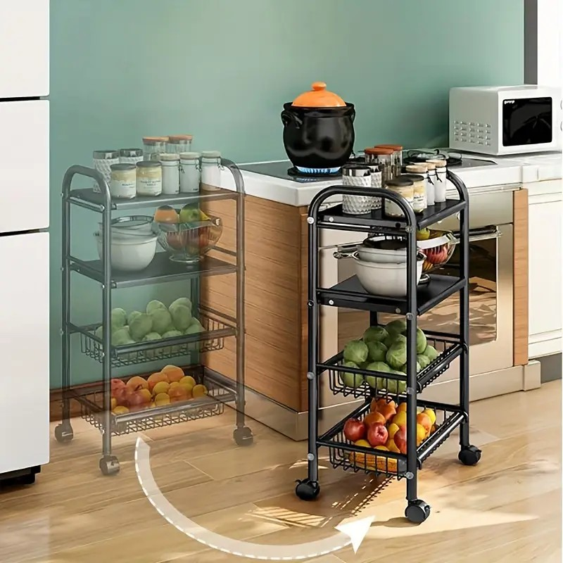 Organizador Estante Rectangular Multiusos Metálico
