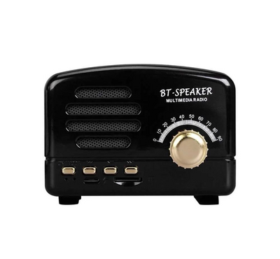 Mini Radio Parlante Bluetooth Vintage BP-PV129BT - Tienvir