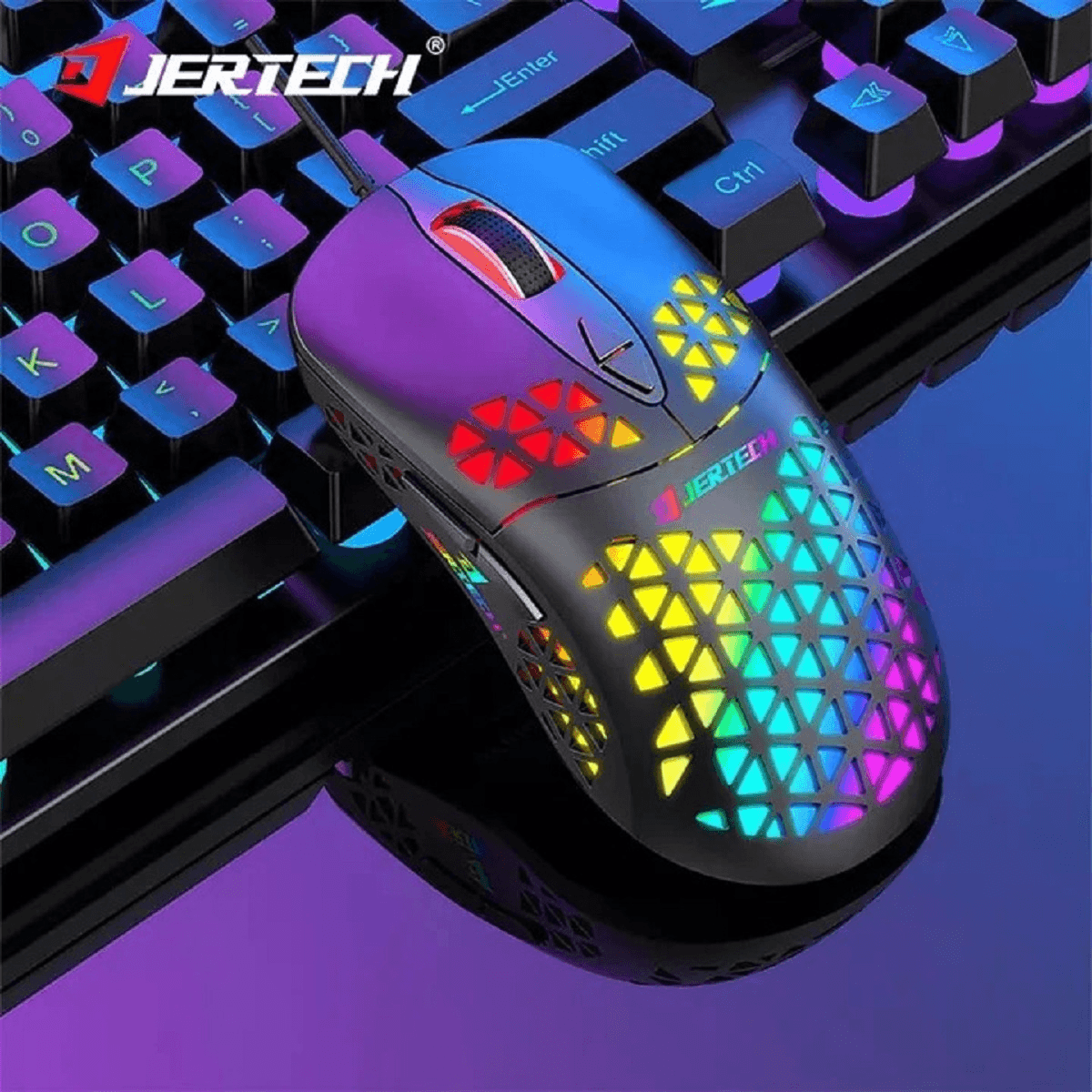 Jertech JR820 – Mouse Gaming con Cable RGB