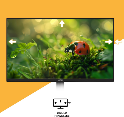 AOC 27 PULGADAS 100Hz 1ms 1920 x 1080 - Tienvir