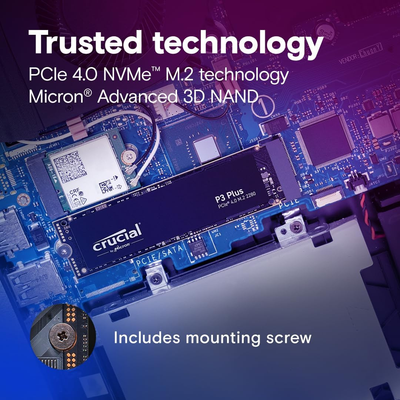 SSD M.2 CRUCIAL P3 PLUS 1TB GEN4 - Tienvir