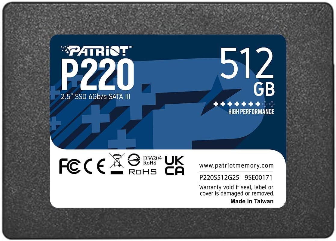 SSD 512GB P220 SATA III 550MB/S