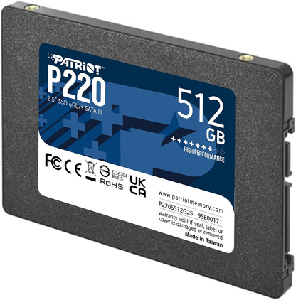 SSD 512GB P220 SATA III 550MB/S