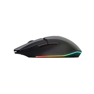 MOUSE TRUST GXT 110 FELOX GAMER INALAMBRICO NEGRO REGALO DE MOUSPAD - Tienvir