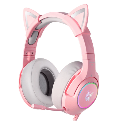 ONIKUMA K9 — Headset Gamer Alumbrado con RGB y Micrófono Retráctil