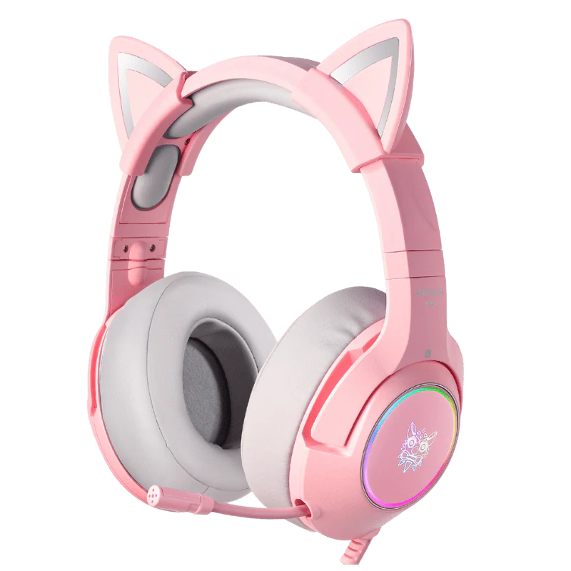 ONIKUMA K9 — Headset Gamer Alumbrado con RGB y Micrófono Retráctil