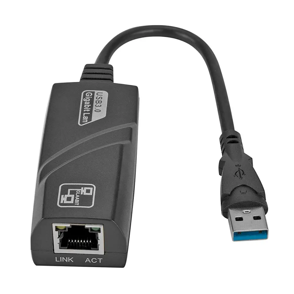 Adaptador RJ45 Puerto LAN A USB 3.0 Hasta 1000mbps