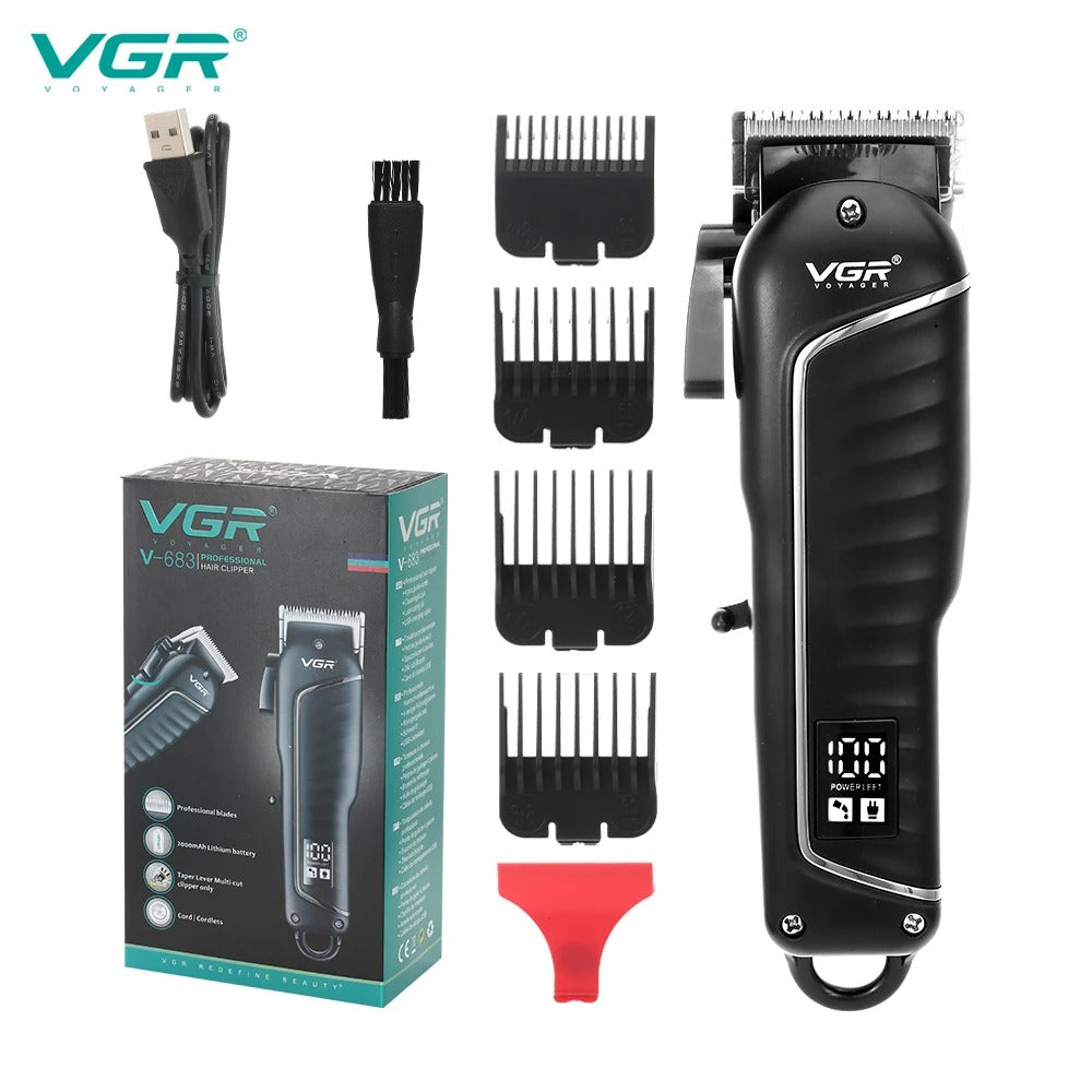 Maquina perfiladora de cabellos patillas  profesional  VGR V-683 excelente para cortes precisos