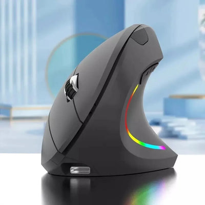 Jertech JR322 – Mouse Ergonómico Inalámbrico Recargable - Tienvir