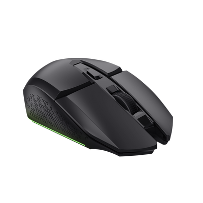 MOUSE TRUST GXT 110 FELOX GAMER INALAMBRICO NEGRO REGALO DE MOUSPAD - Tienvir