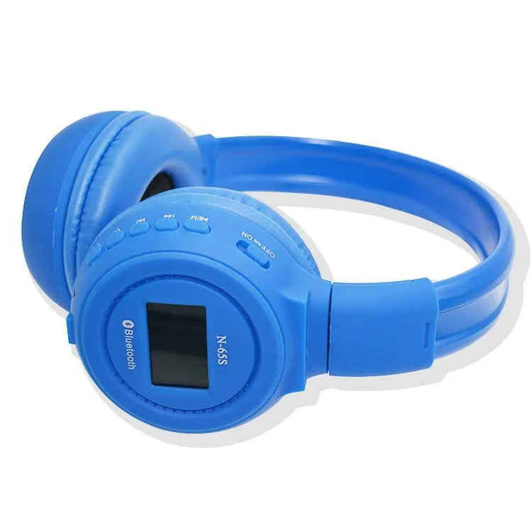 Diadema Audifonos Bluetooth  Inalambricos con Pantalla