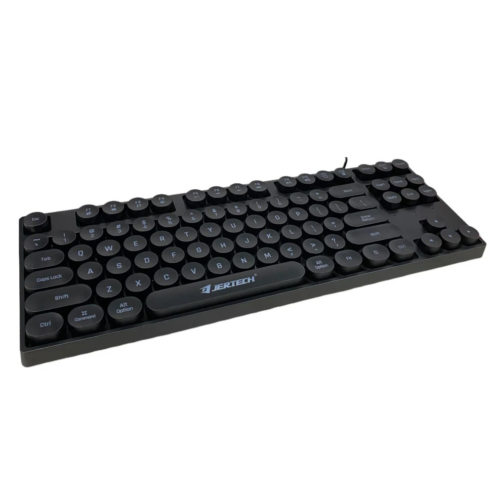 TECLADO MEMBRANA 80% GAMER RGB JERTECH PUNK DK600