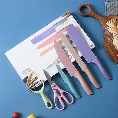 Kit Cuchillos con Pelador y Tijeras - Tienvir