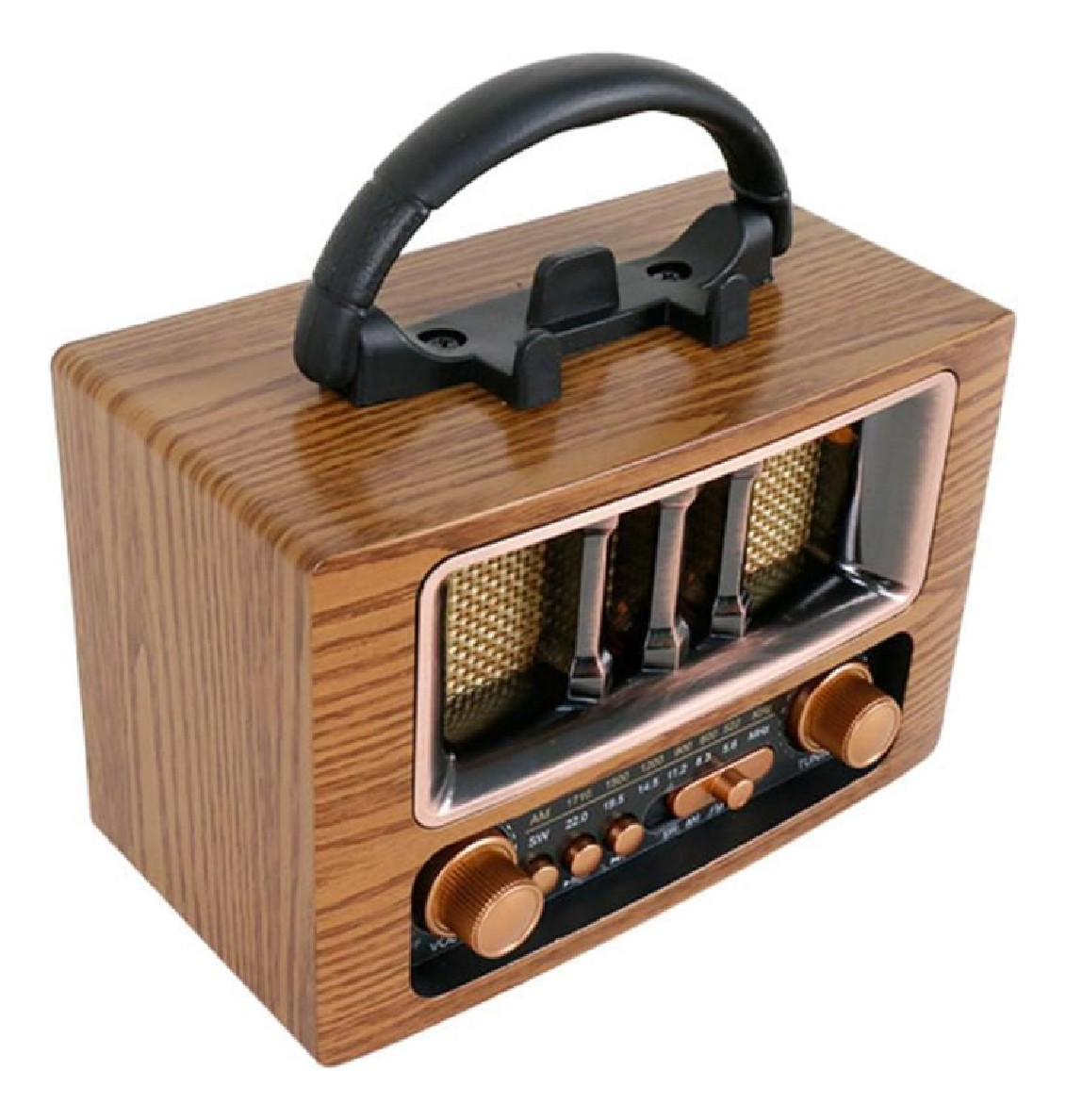 Radio Parlante Bluetooth con Soporte para Celular | Radio Recargable USB/SD FM/AM