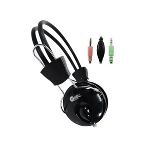 Audifonos Diadema con Microfono y Cable de 2M Negra