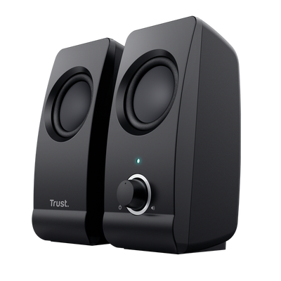 PARLANTE TRUST REMO 2.0 USB SET NEGRO 16W - Tienvir