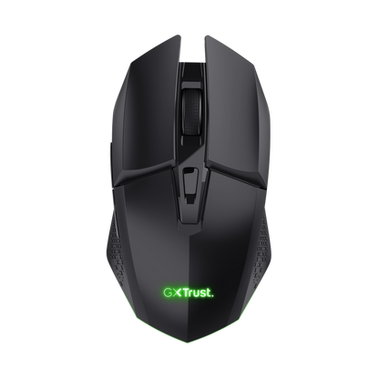 MOUSE TRUST GXT 110 FELOX GAMER INALAMBRICO NEGRO REGALO DE MOUSPAD