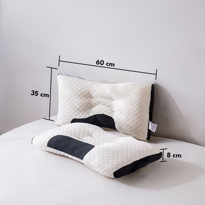 Almohada Básica Delgada (Bajita) Suave y Cómoda Ideal para Dormir sin Altura ni Volumen - Tienvir