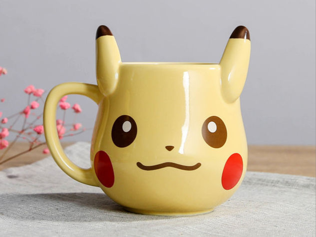 Mug decorativo de Pikachu