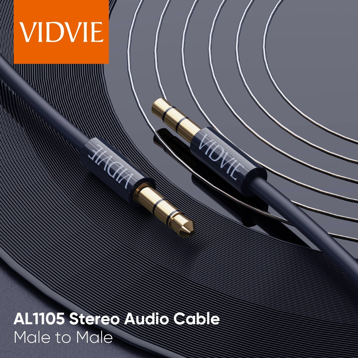 Cable Auxiliar 3.5mm  Vidvie AL1105