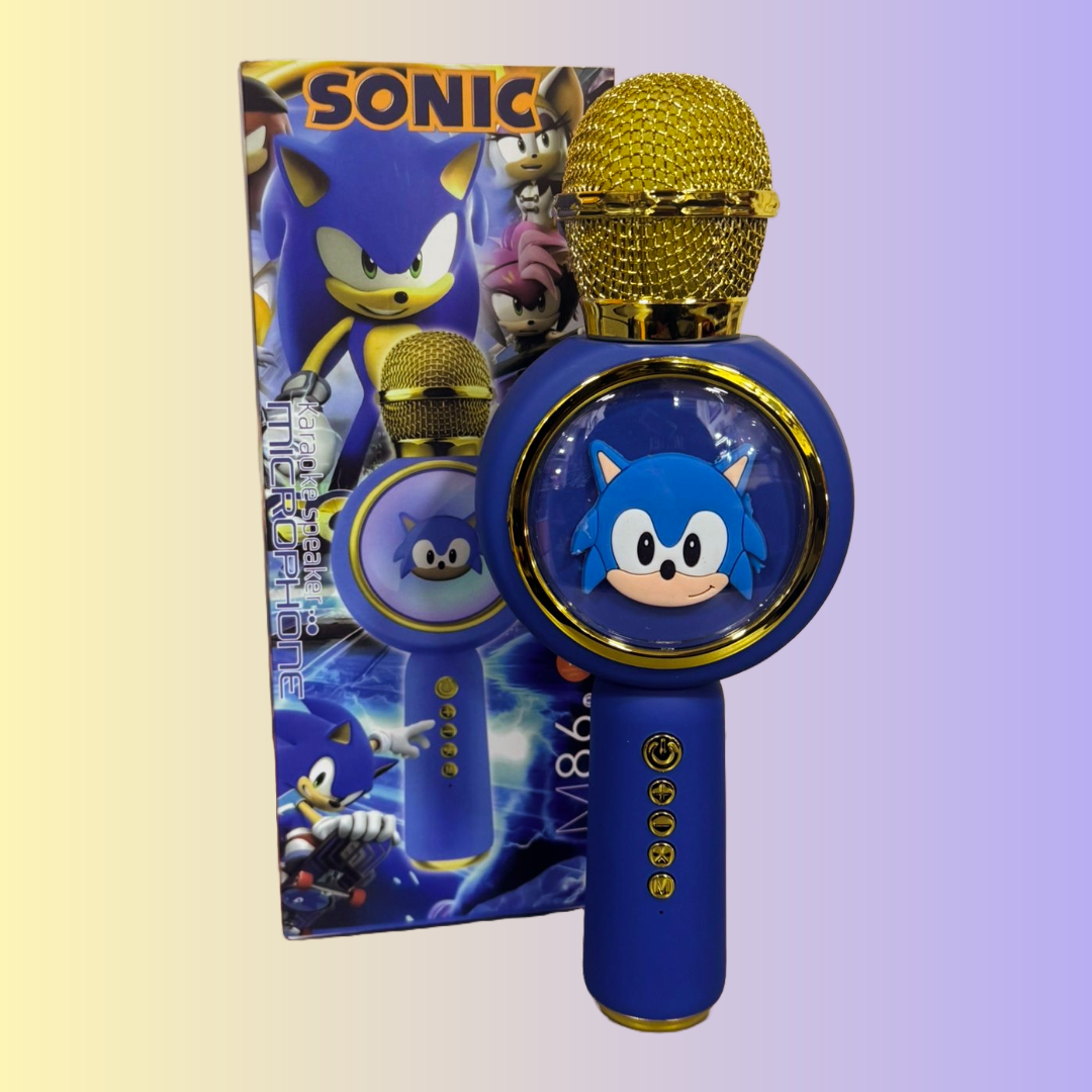 Micrófono Para Karaoke De Personajes - Tienvir
