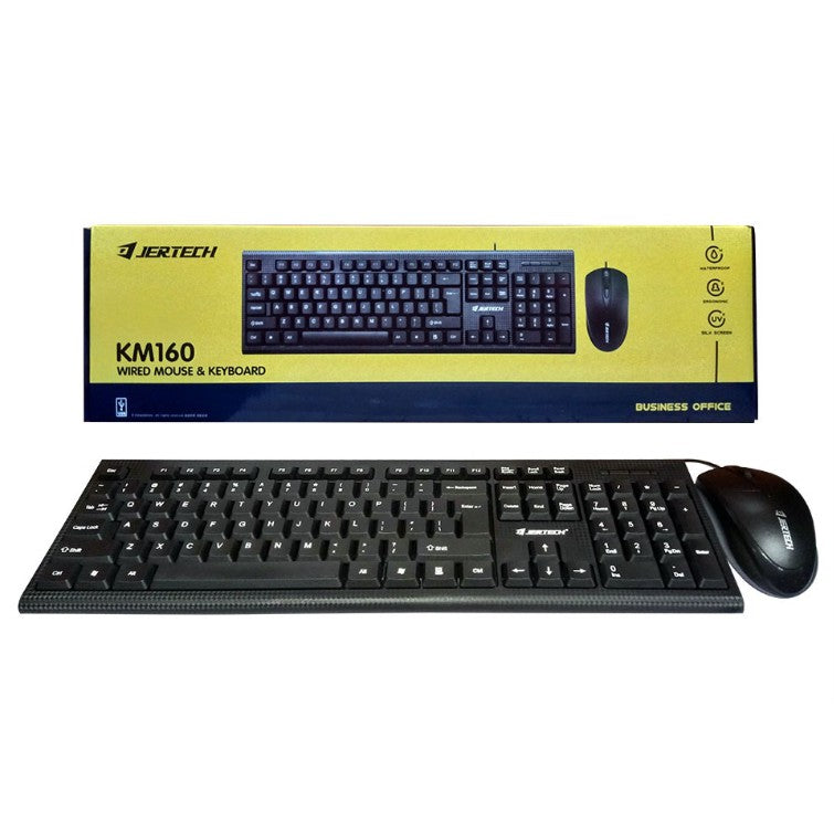Jertech KM160 – Combo de Teclado y Mouse
