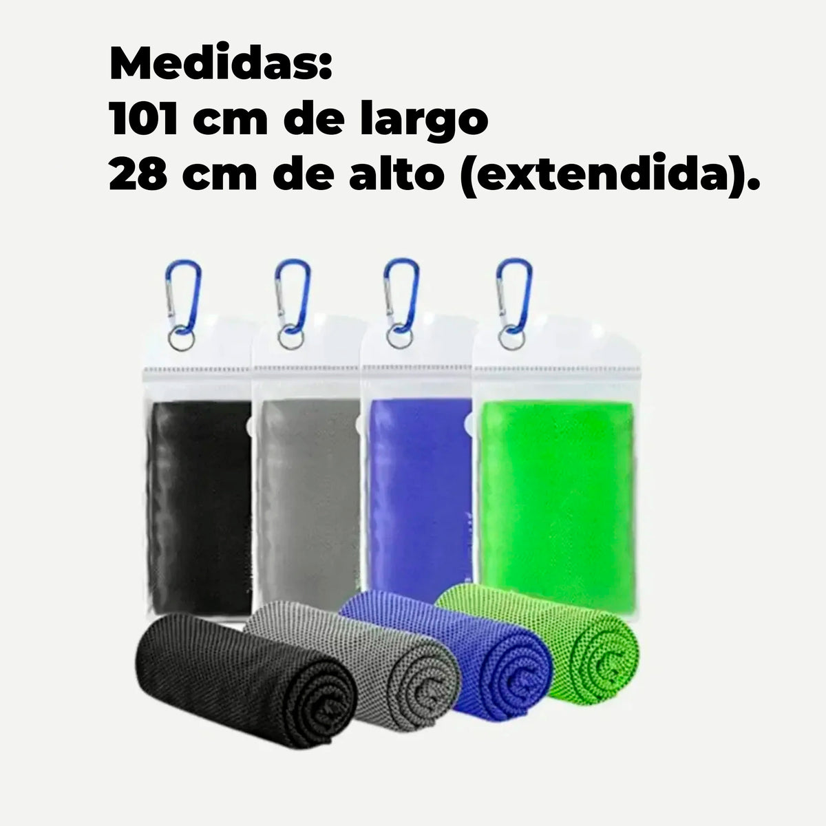 Toalla Deportiva de Enfriamiento de Microfibra Secado Rápido - Tienvir