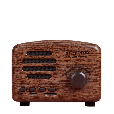 Mini Radio Parlante Bluetooth Vintage BP-PV129BT - Tienvir