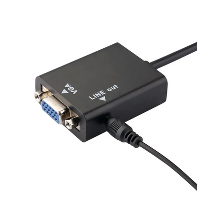 Adaptador Convertidor HDMI A VGA y Audio - Tienvir