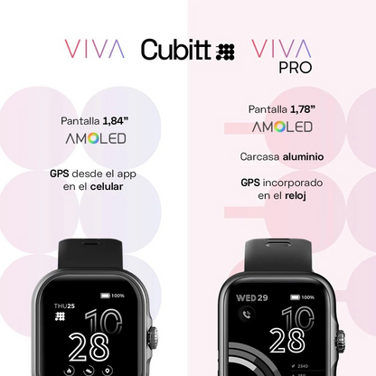 Smartwatch Cubitt VIVA PRO Reloj inteligente Deportivo AMOLED